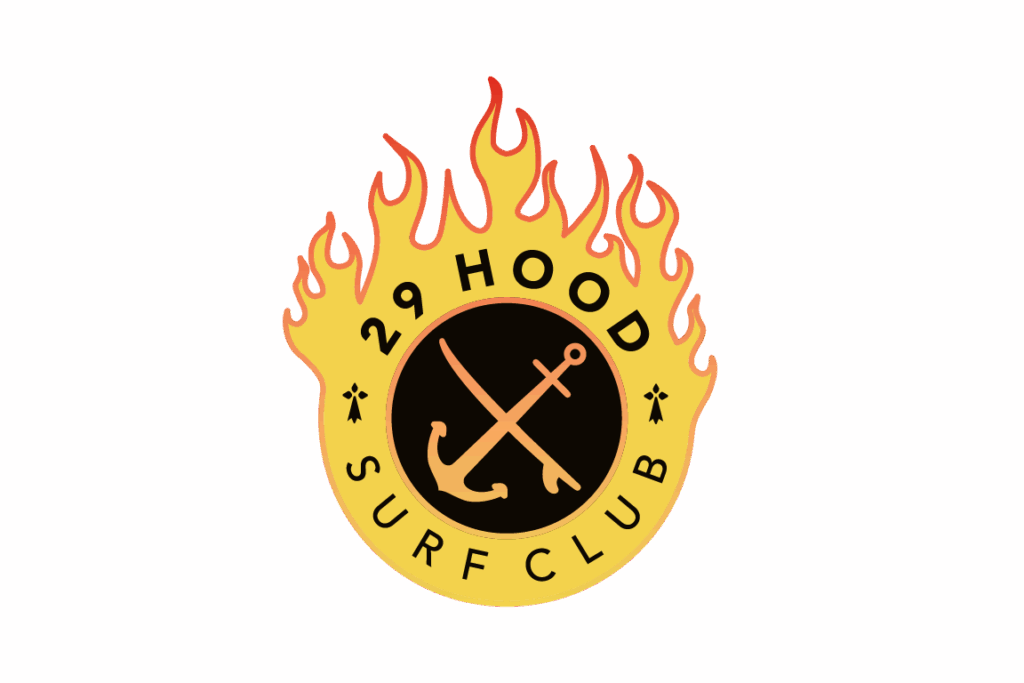 29 Hood Surf Club, La Torche, France logo